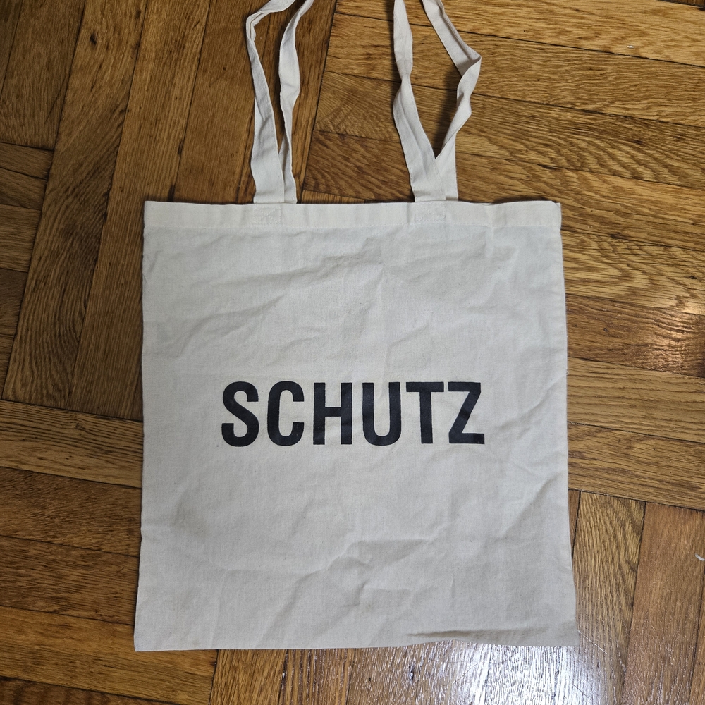 Schutz Beige Tote Bag